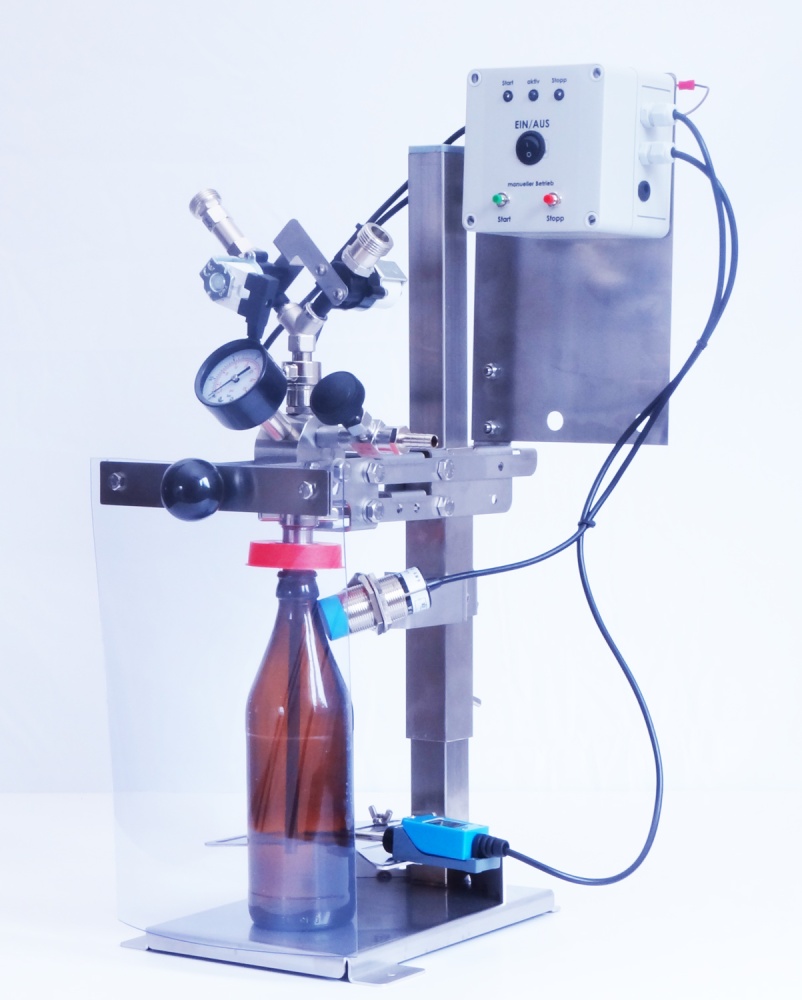 automatisierter Ggendruckflaschenfüller automatisierter Ggendruckflaschenfüller